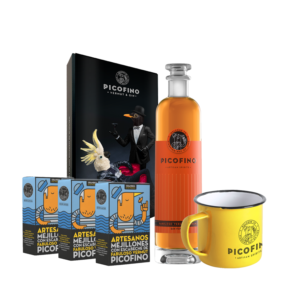 PACK VERMUT NARANJA CON 3 MEJILLONES